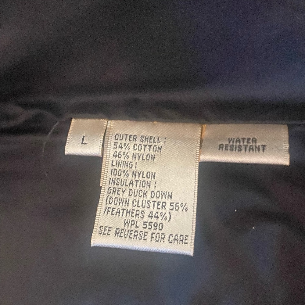 Floor length quilted winter coat